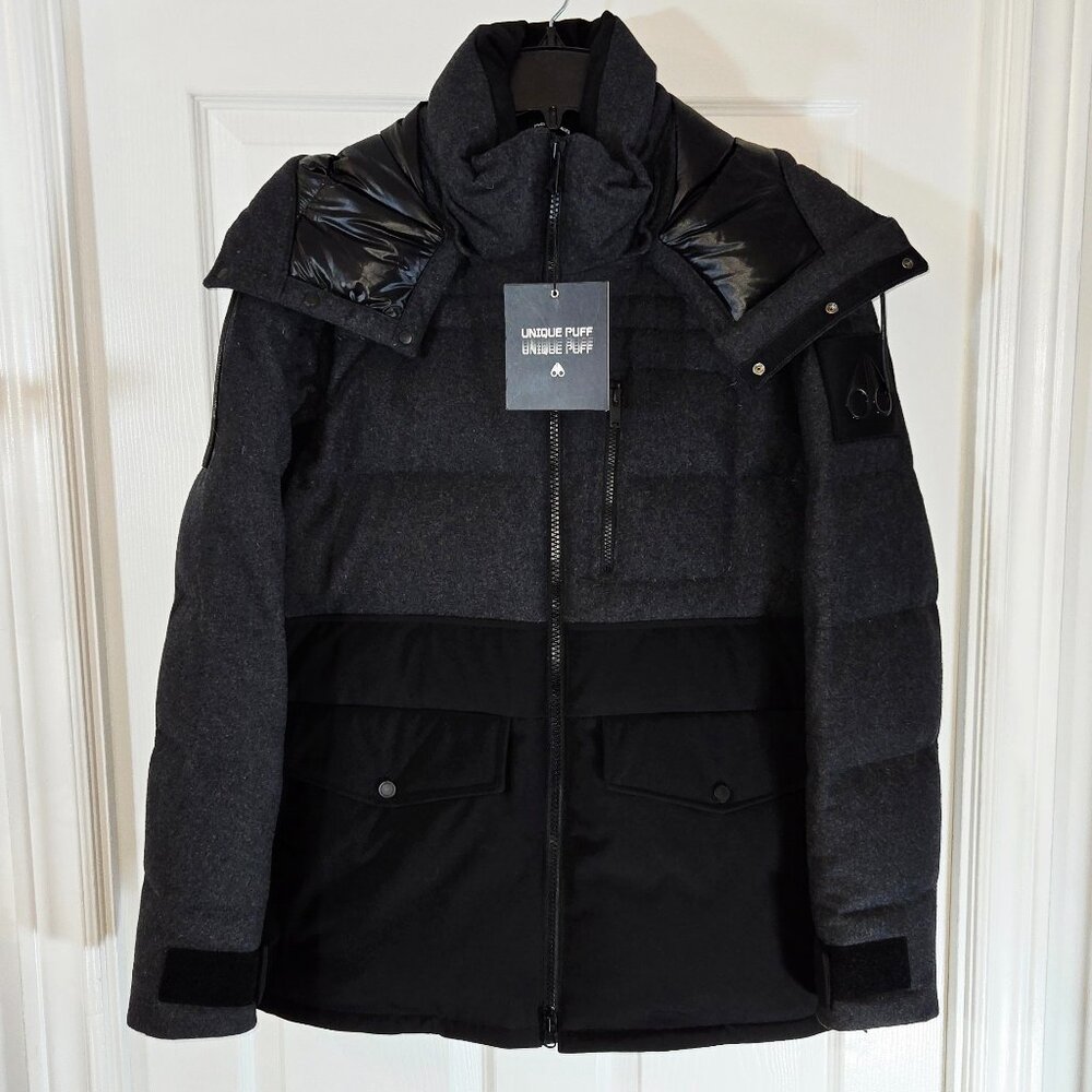 Moose Knuckles Hooded Down Puffer Jacket